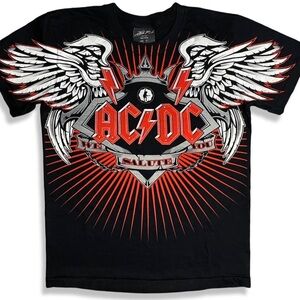Vintage Y2K AC/DC AOP T-Shirt